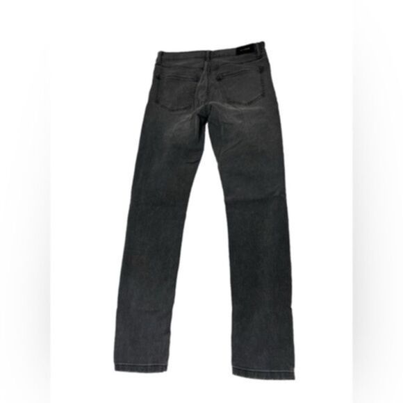 Express skinny back distressed jeans 4 tall long mid rise ankle length - Picture 1 of 10